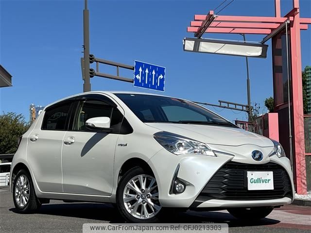 toyota vitz 2018 -TOYOTA--Vitz DAA-NHP130--NHP130-2041579---TOYOTA--Vitz DAA-NHP130--NHP130-2041579- image 1