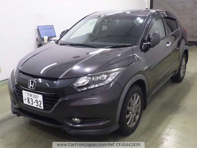 honda vezel 2016 -HONDA--VEZEL DBA-RU1--RU1-1206481---HONDA--VEZEL DBA-RU1--RU1-1206481- image 2