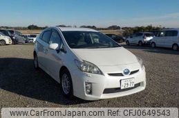 toyota prius 2010 -TOYOTA 【野田 500】--Prius DAA-ZVW30--ZVW30-1262508---TOYOTA 【野田 500】--Prius DAA-ZVW30--ZVW30-1262508-