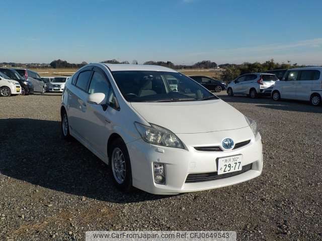 toyota prius 2010 -TOYOTA 【野田 500】--Prius DAA-ZVW30--ZVW30-1262508---TOYOTA 【野田 500】--Prius DAA-ZVW30--ZVW30-1262508- image 1