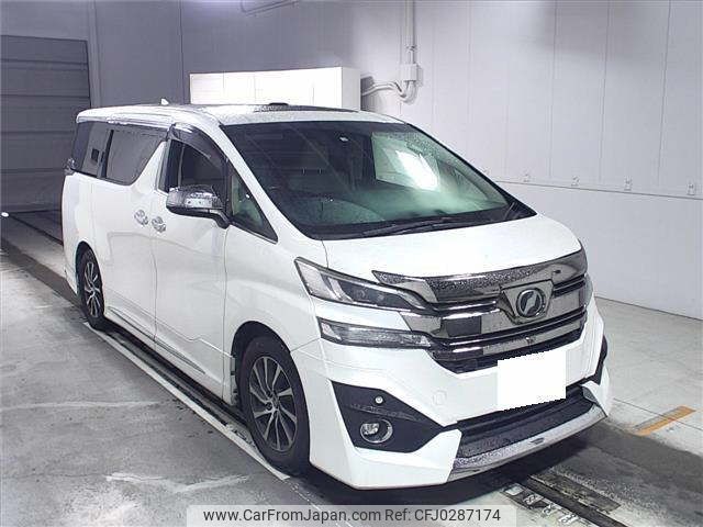 toyota vellfire 2016 -TOYOTA 【群馬 301ﾗ1134】--Vellfire GGH30W-0011417---TOYOTA 【群馬 301ﾗ1134】--Vellfire GGH30W-0011417- image 1