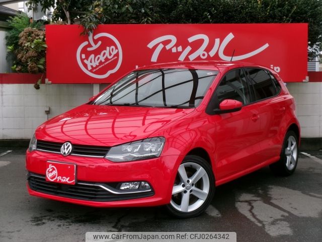 volkswagen polo 2016 -VOLKSWAGEN--VW Polo DBA-6RCJZ--WVWZZZ6RZGU059909---VOLKSWAGEN--VW Polo DBA-6RCJZ--WVWZZZ6RZGU059909- image 1