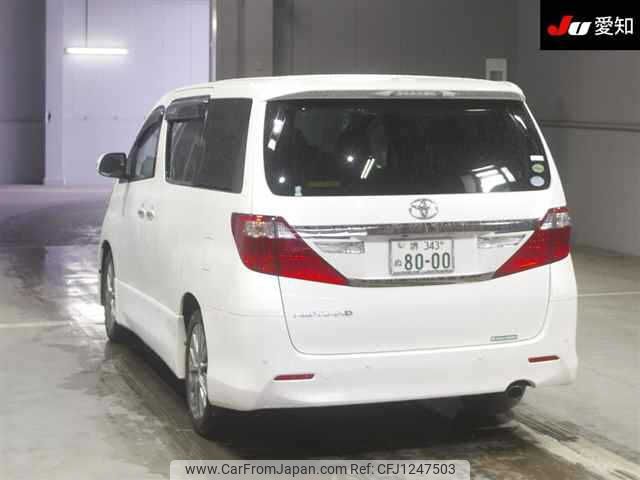 toyota alphard 2013 -TOYOTA 【堺 343ﾇ8000】--Alphard ANH20W-8259894---TOYOTA 【堺 343ﾇ8000】--Alphard ANH20W-8259894- image 2