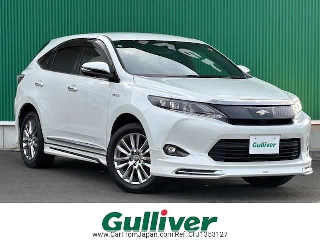 toyota harrier 2015 -TOYOTA--Harrier DAA-AVU65W--AVU65-0027607---TOYOTA--Harrier DAA-AVU65W--AVU65-0027607- image 1