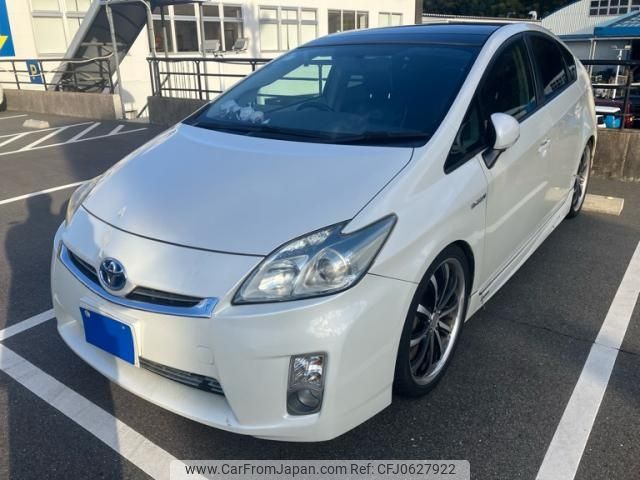 toyota prius 2010 -TOYOTA--Prius DAA-ZVW30--ZVW30-1191647---TOYOTA--Prius DAA-ZVW30--ZVW30-1191647- image 1