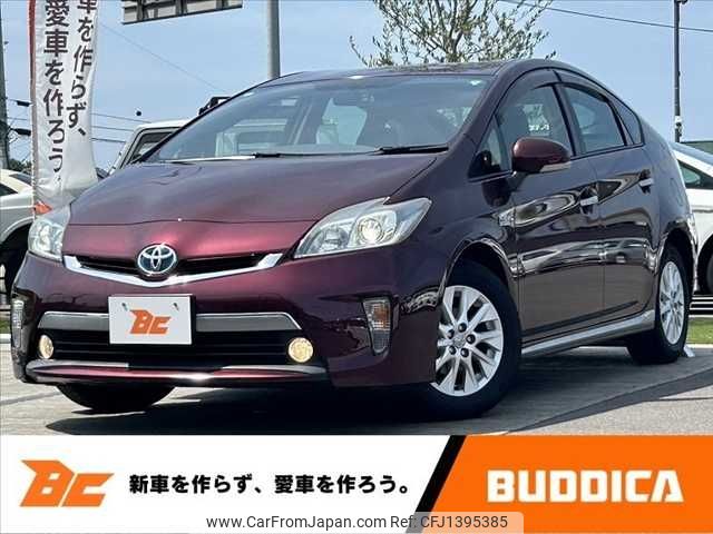 toyota prius-phv 2014 -TOYOTA--Prius PHV DLA-ZVW35--ZVW35-3064053---TOYOTA--Prius PHV DLA-ZVW35--ZVW35-3064053- image 1