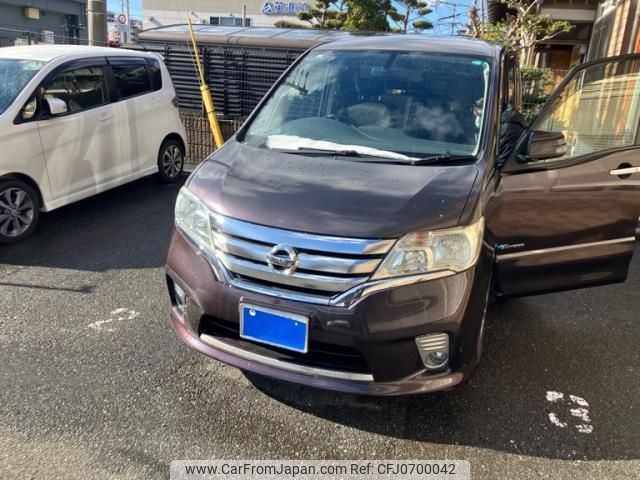 nissan serena 2013 -NISSAN--Serena DAA-HFC26--HFC26-147926---NISSAN--Serena DAA-HFC26--HFC26-147926- image 1