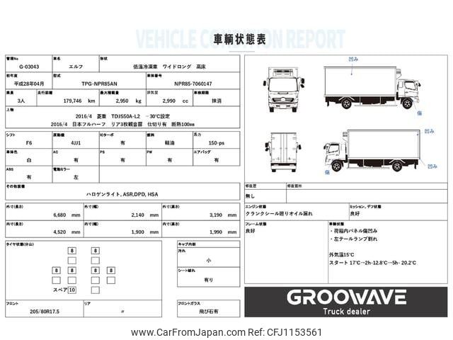 isuzu elf-truck 2016 GOO_NET_EXCHANGE_0541786A30250515W002 image 2