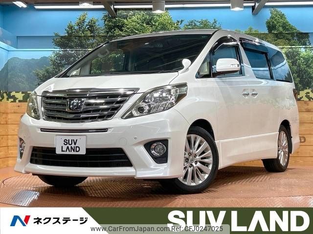 toyota alphard 2012 -TOYOTA--Alphard DBA-ANH20W--ANH20-8212765---TOYOTA--Alphard DBA-ANH20W--ANH20-8212765- image 1