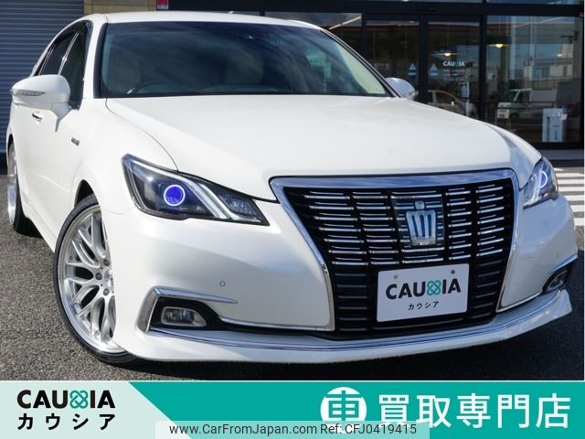 toyota crown 2017 -TOYOTA--Crown DAA-AWS210--AWS210-6128596---TOYOTA--Crown DAA-AWS210--AWS210-6128596- image 1