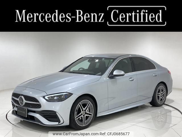 mercedes-benz c-class 2022 quick_quick_5AA-206042C_W1K2060422F041823 image 1