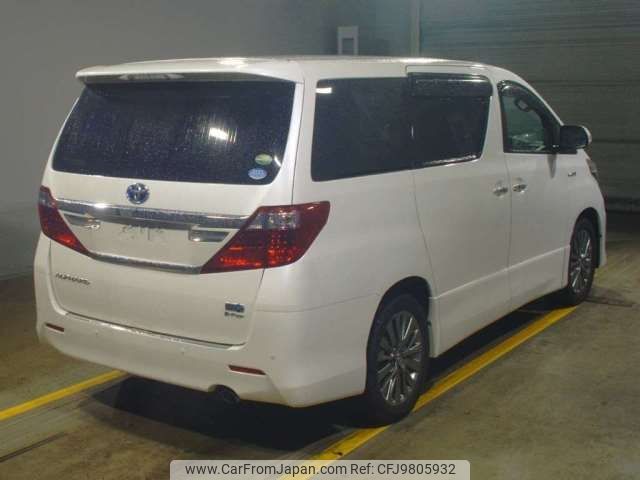 toyota alphard 2012 -TOYOTA--Alphard DAA-ATH20W--ATH20-8021707---TOYOTA--Alphard DAA-ATH20W--ATH20-8021707- image 2