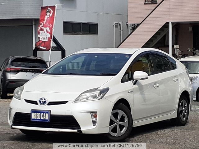 toyota prius 2012 -TOYOTA--Prius DAA-ZVW30--ZVW30-5426854---TOYOTA--Prius DAA-ZVW30--ZVW30-5426854- image 1