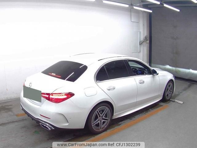 mercedes-benz c-class 2022 quick_quick_3CA-206004C_W1K2060042R055992 image 2