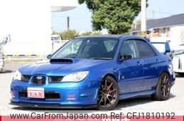 subaru impreza 2007 CFJ1810192