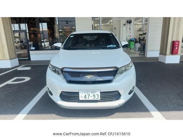 toyota harrier 2013 CFJ1615610 image 1