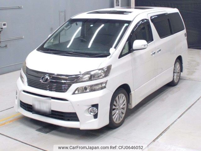 toyota vellfire 2012 -TOYOTA 【岐阜 333み3310】--Vellfire ANH20W-8241589---TOYOTA 【岐阜 333み3310】--Vellfire ANH20W-8241589- image 1