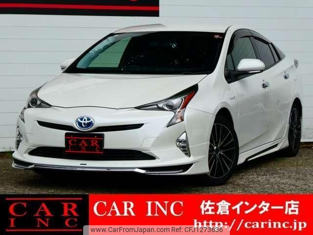 toyota prius 2016 quick_quick_DAA-ZVW50_ZVW50-8039661 image 1