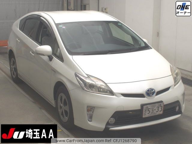 toyota prius 2013 -TOYOTA--Prius ZVW30-1726719---TOYOTA--Prius ZVW30-1726719- image 1