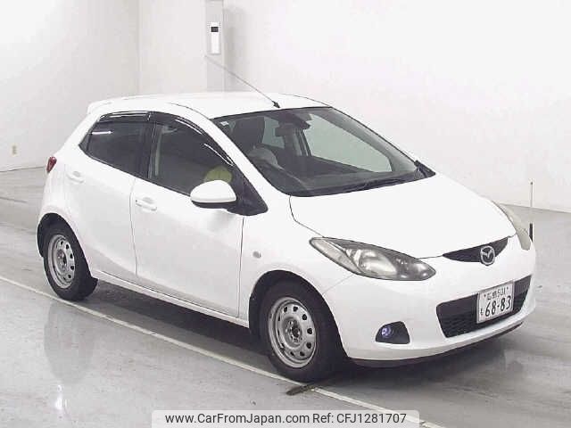 mazda demio 2009 -MAZDA 【広島 501ﾓ6883】--Demio DE3FS--255846---MAZDA 【広島 501ﾓ6883】--Demio DE3FS--255846- image 1