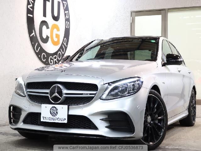 mercedes-benz c-class 2019 quick_quick_CBA-205064_WDD2050642R429914 image 1