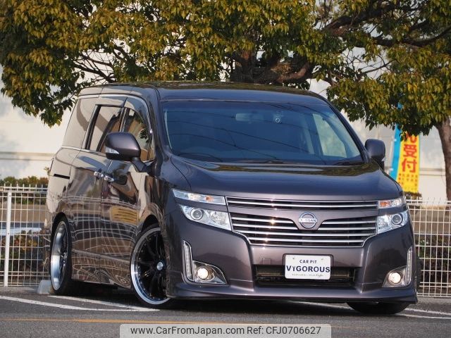 nissan elgrand 2013 -NISSAN--Elgrand DBA-TNE52--TNE52-031349---NISSAN--Elgrand DBA-TNE52--TNE52-031349- image 1