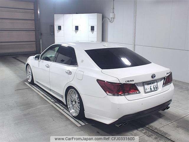 toyota crown 2013 -TOYOTA 【尾張小牧 343ﾌ666】--Crown AWS210--6004265---TOYOTA 【尾張小牧 343ﾌ666】--Crown AWS210--6004265- image 2