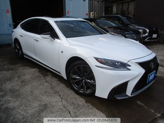 lexus ls 2018 -LEXUS--Lexus LS DBA-VXFA50--VXFA50-6000230---LEXUS--Lexus LS DBA-VXFA50--VXFA50-6000230- image 1