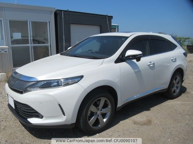 toyota harrier 2019 -TOYOTA--Harrier DBA-ZSU60W--ZSU60-0181230---TOYOTA--Harrier DBA-ZSU60W--ZSU60-0181230- image 1