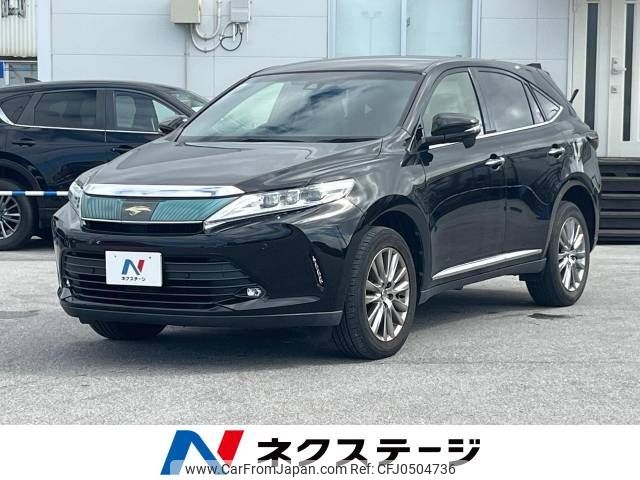 toyota harrier 2018 -TOYOTA--Harrier DBA-ZSU60W--ZSU60-0156705---TOYOTA--Harrier DBA-ZSU60W--ZSU60-0156705- image 1