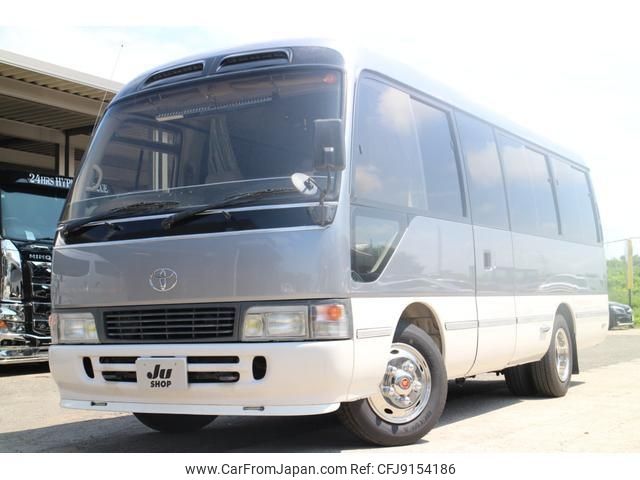 toyota coaster 1993 -TOYOTA 【名変中 】--Coaster HZB41ｶｲ--10001038---TOYOTA 【名変中 】--Coaster HZB41ｶｲ--10001038- image 1