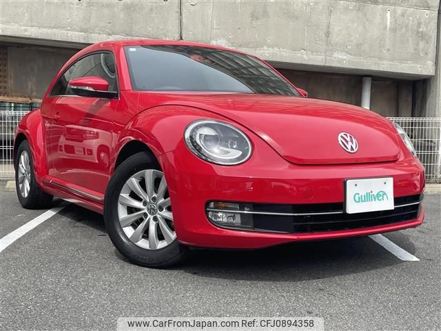 volkswagen the-beetle 2014 -VOLKSWAGEN--VW The Beetle DBA-16CBZ--WVWZZZ16ZEM659017---VOLKSWAGEN--VW The Beetle DBA-16CBZ--WVWZZZ16ZEM659017- image 1