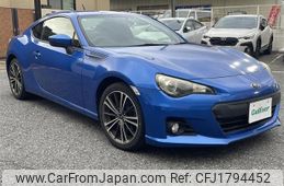 subaru brz 2012 CFJ1794452