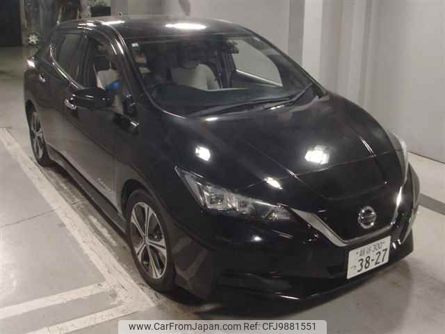 nissan leaf 2018 -NISSAN 【越谷 300ﾂ3827】--Leaf ZE1-008708---NISSAN 【越谷 300ﾂ3827】--Leaf ZE1-008708- image 1