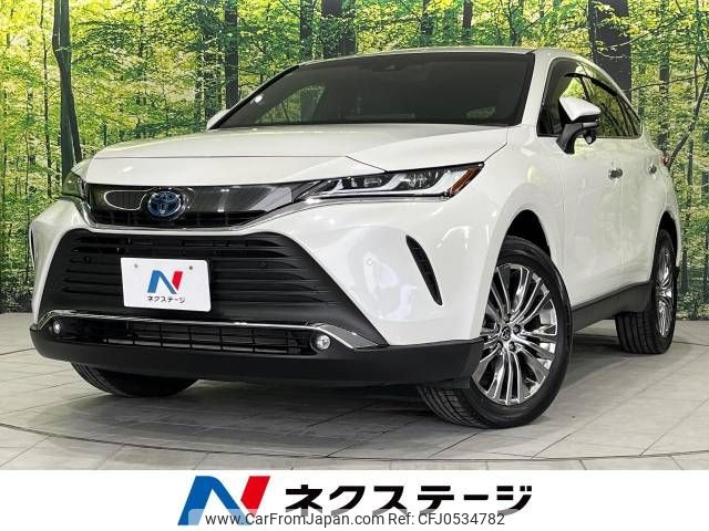 toyota harrier 2021 -TOYOTA--Harrier 6AA-AXUH80--AXUH80-0037547---TOYOTA--Harrier 6AA-AXUH80--AXUH80-0037547- image 1