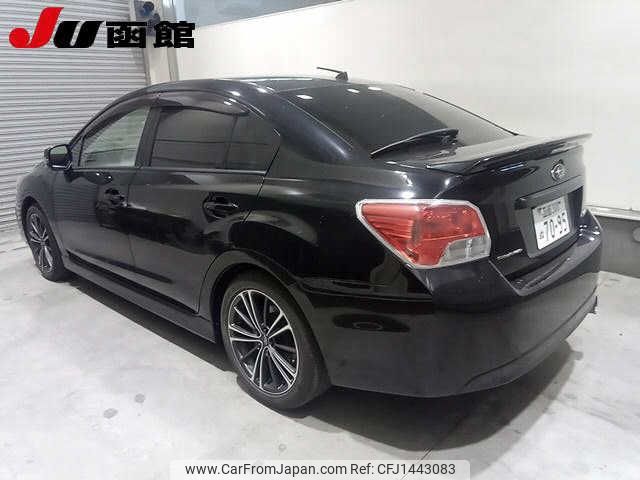 subaru impreza-g4 2012 -SUBARU 【函館 300ﾇ7095】--Impreza G4 GJ7-003051---SUBARU 【函館 300ﾇ7095】--Impreza G4 GJ7-003051- image 2