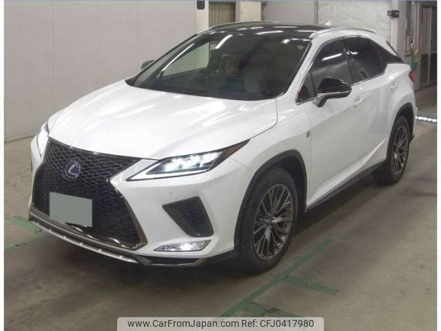 lexus rx 2021 -LEXUS 【宮城 345】--Lexus RX 6AA-GYL25W--GYL25W-0025809---LEXUS 【宮城 345】--Lexus RX 6AA-GYL25W--GYL25W-0025809- image 2