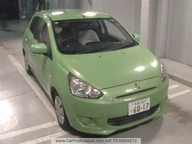 mitsubishi mirage 2012 -MITSUBISHI 【多摩 503ﾂ6017】--Mirage A05A--0001025---MITSUBISHI 【多摩 503ﾂ6017】--Mirage A05A--0001025- image 1