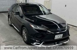 toyota harrier-hybrid 2022 quick_quick_6AA-AXUH80_0044255