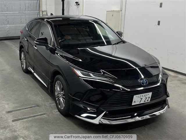 toyota harrier-hybrid 2022 quick_quick_6AA-AXUH80_0044255 image 1