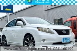 lexus rx 2009 CARSENSOR_JP_AU6340269132