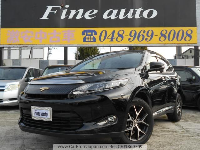 toyota harrier 2016 CFJ1869709 image 1