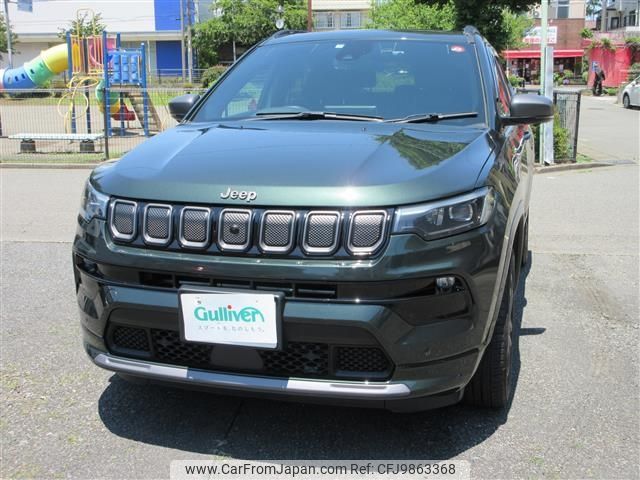 jeep compass 2021 -CHRYSLER--Jeep Compass 3BA-M624--MCANJRCB8MFA78225---CHRYSLER--Jeep Compass 3BA-M624--MCANJRCB8MFA78225- image 1