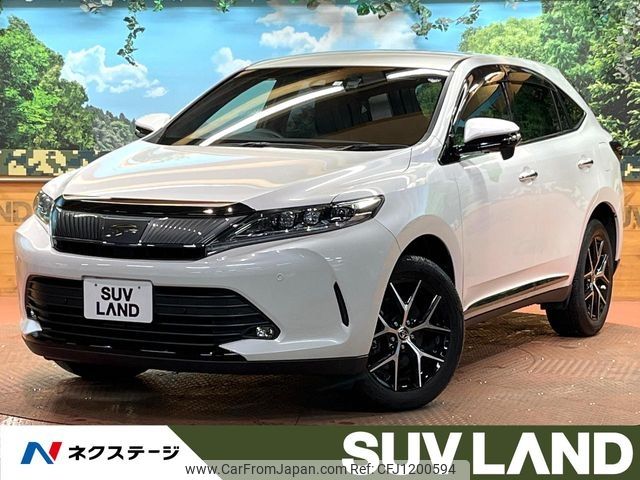 toyota harrier 2020 -TOYOTA--Harrier DBA-ZSU60W--ZSU60-0196185---TOYOTA--Harrier DBA-ZSU60W--ZSU60-0196185- image 1
