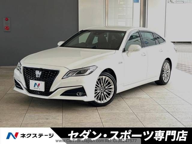 toyota crown 2018 -TOYOTA--Crown 6AA-GWS224--GWS224-1004877---TOYOTA--Crown 6AA-GWS224--GWS224-1004877- image 1