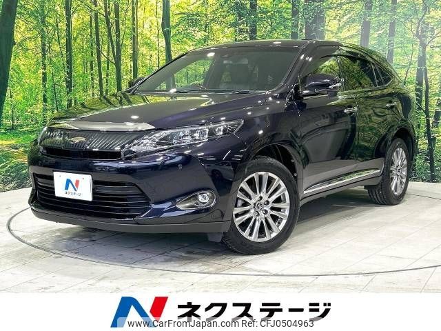 toyota harrier 2016 -TOYOTA--Harrier DBA-ZSU60W--ZSU60-0089555---TOYOTA--Harrier DBA-ZSU60W--ZSU60-0089555- image 1