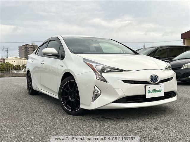 toyota prius 2017 -TOYOTA--Prius DAA-ZVW50--ZVW50-8057244---TOYOTA--Prius DAA-ZVW50--ZVW50-8057244- image 1
