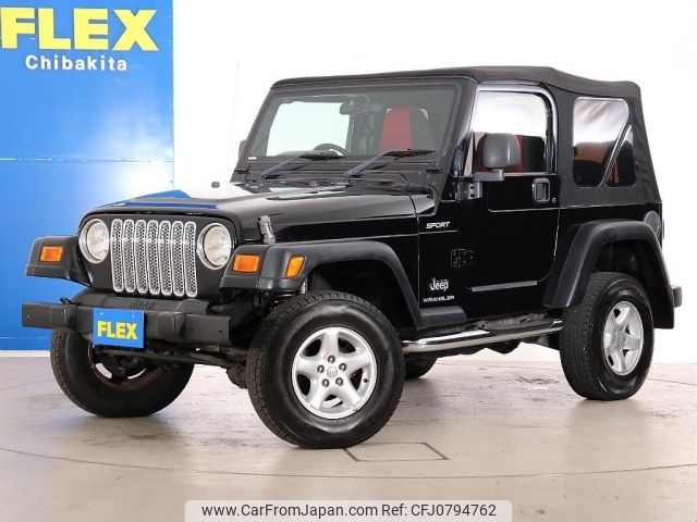 chrysler jeep-wrangler 2006 -CHRYSLER--Jeep Wrangler GH-TJ40S--1J4F449S26P708626---CHRYSLER--Jeep Wrangler GH-TJ40S--1J4F449S26P708626- image 1