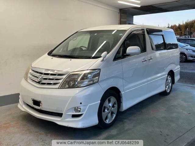 toyota alphard 2008 -TOYOTA--Alphard ANH10W--0201125---TOYOTA--Alphard ANH10W--0201125- image 1