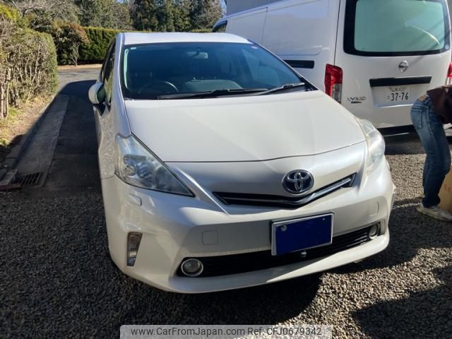 toyota prius-α 2012 -TOYOTA--Prius α DAA-ZVW41W--ZVW41-3215104---TOYOTA--Prius α DAA-ZVW41W--ZVW41-3215104- image 1